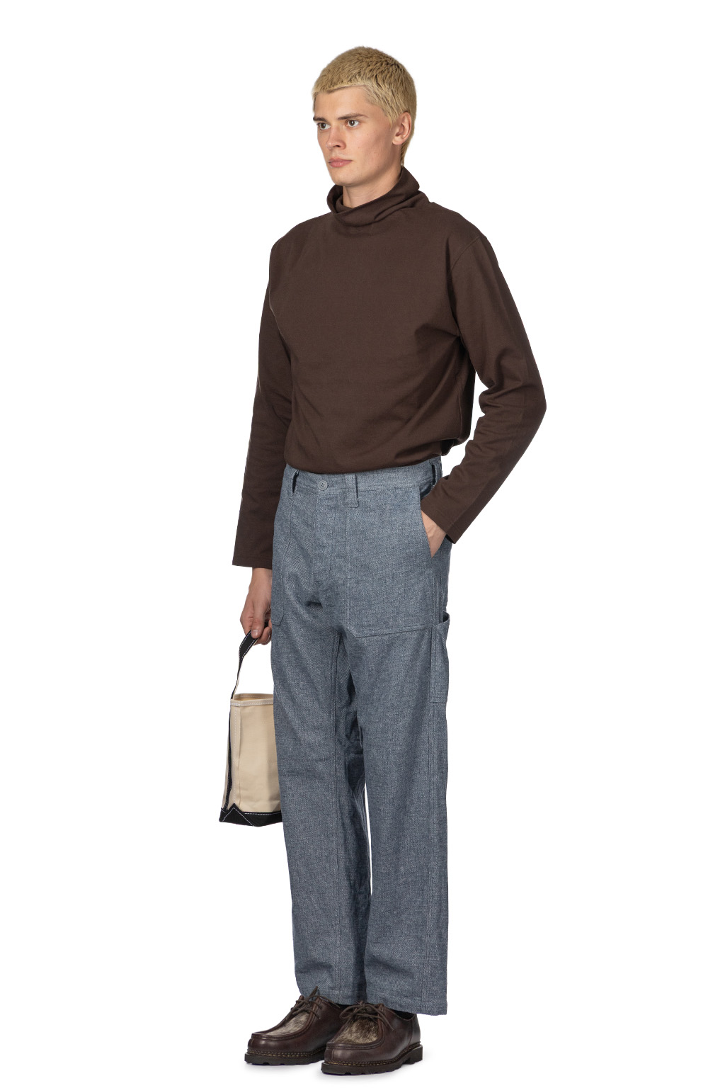 ts(s) - Brushed Recycle Cotton Cloth Fatigue Pants - Plain
